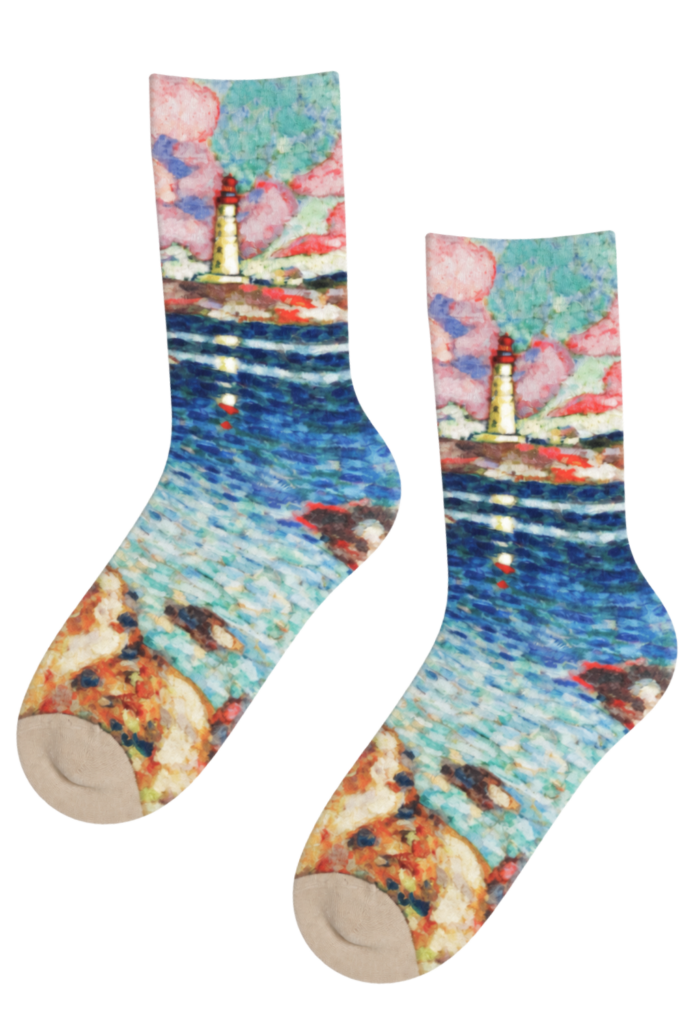 Vilsandi Landscape socks Konrad Mägi